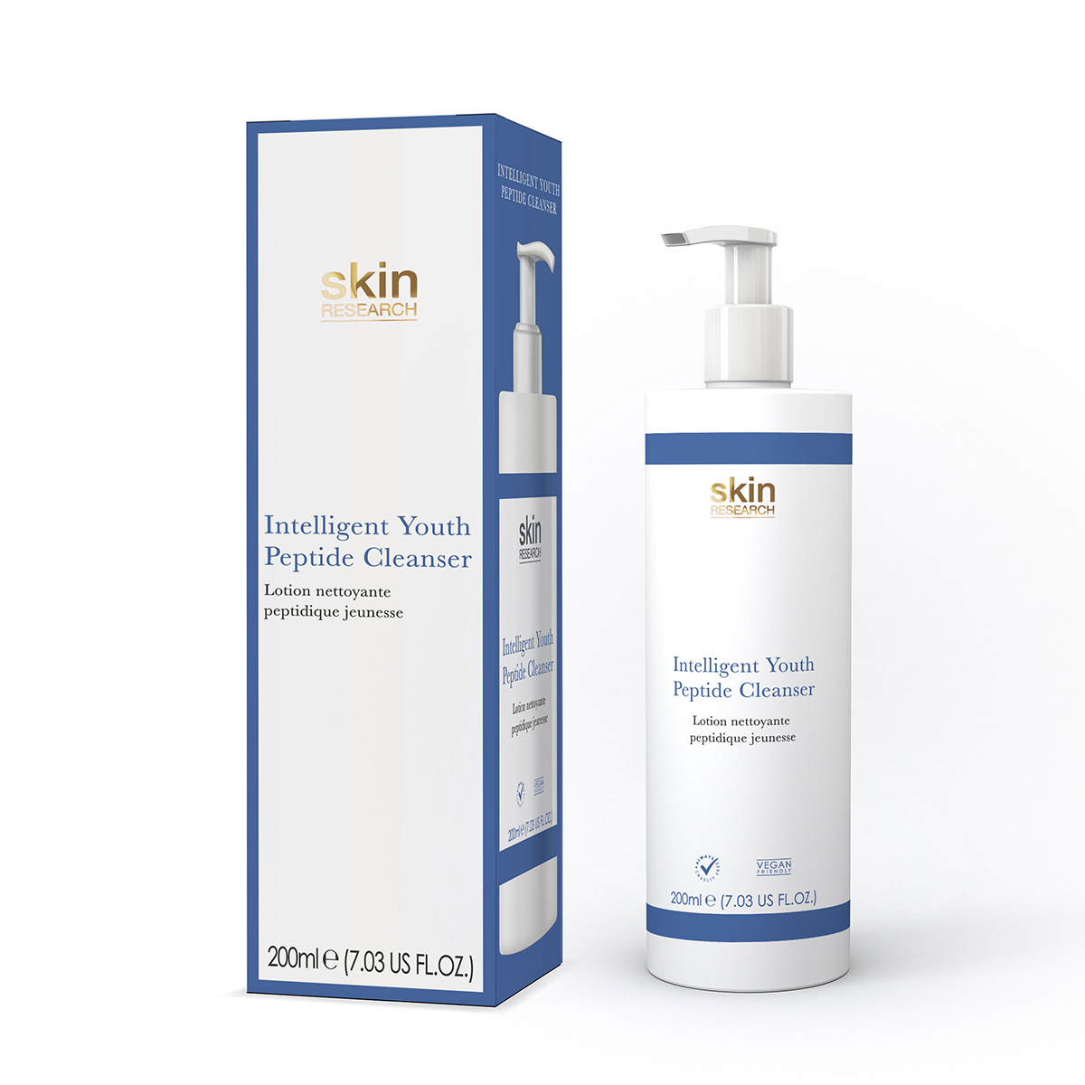 Skin Research Youth Peptide Cleanser & Mask Routine - skinChemists