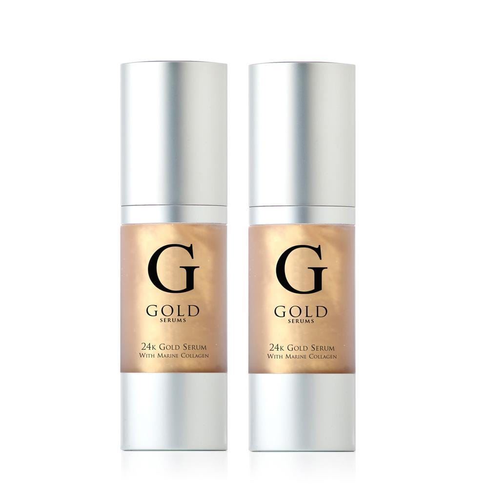 Gold Serums 24k with Marine Collagen Twin Pack
