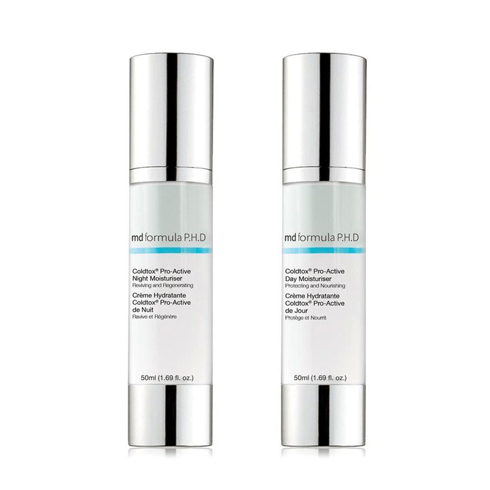 Coldtox Pro-Active Day & Night Moisturiser Kit