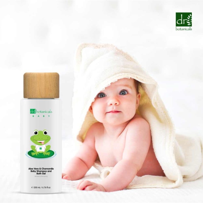 Aloe Vera & Chamomile Baby Shampoo & Bath Gel 200ml - skinChemists