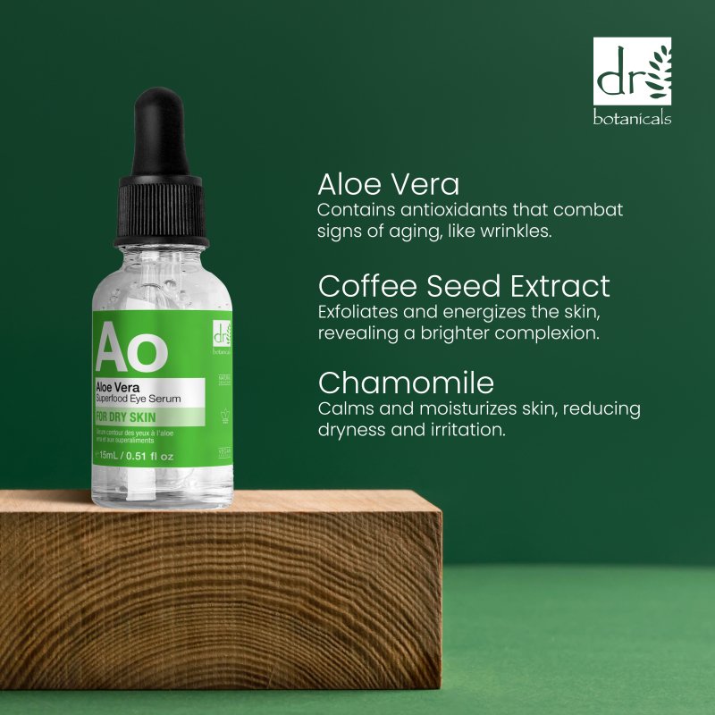 Aloe Vera Superfood Eye Serum 15ml - skinChemists