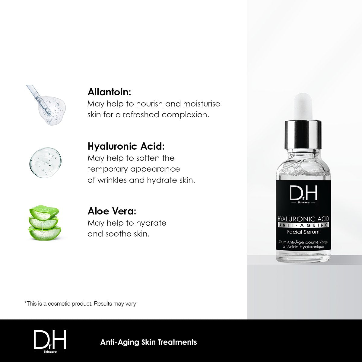 Anti-Ageing Hyaluronic Acid Facial Serum 30ml