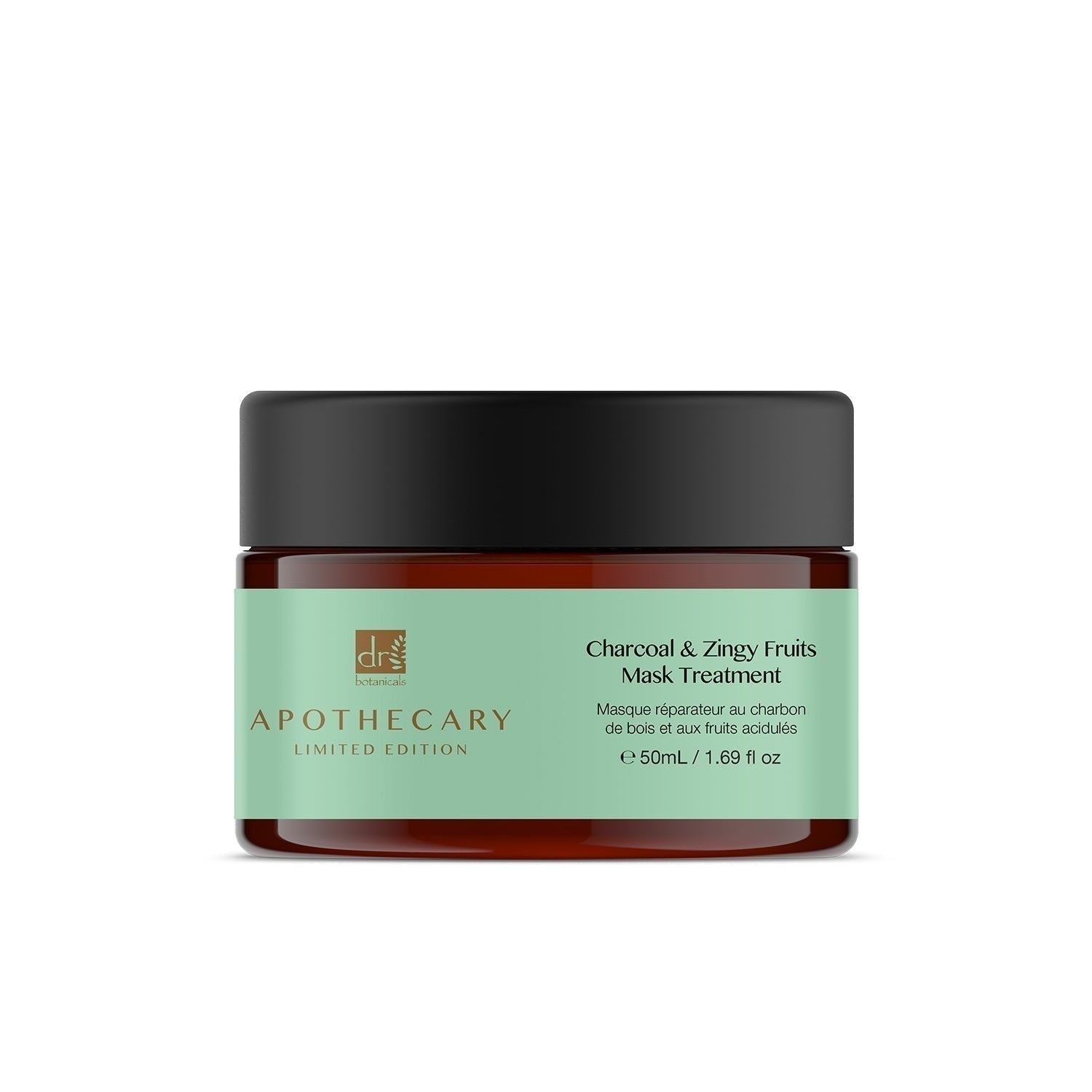 Dr Botanicals Charcoal & Zingy Fruits Treatment Mask 50ml Twin Value Savings Pack