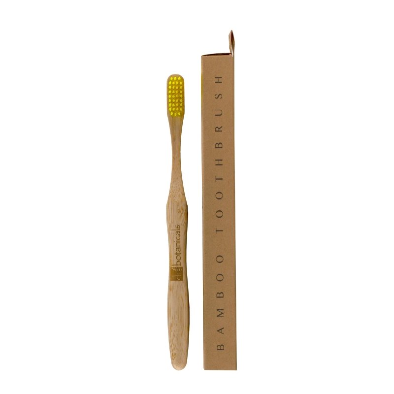 Bamboo Toothbrush Yellow - skinChemists