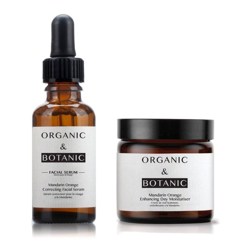 Mandarin Orange Facial Serum + Day Moisturiser Kit