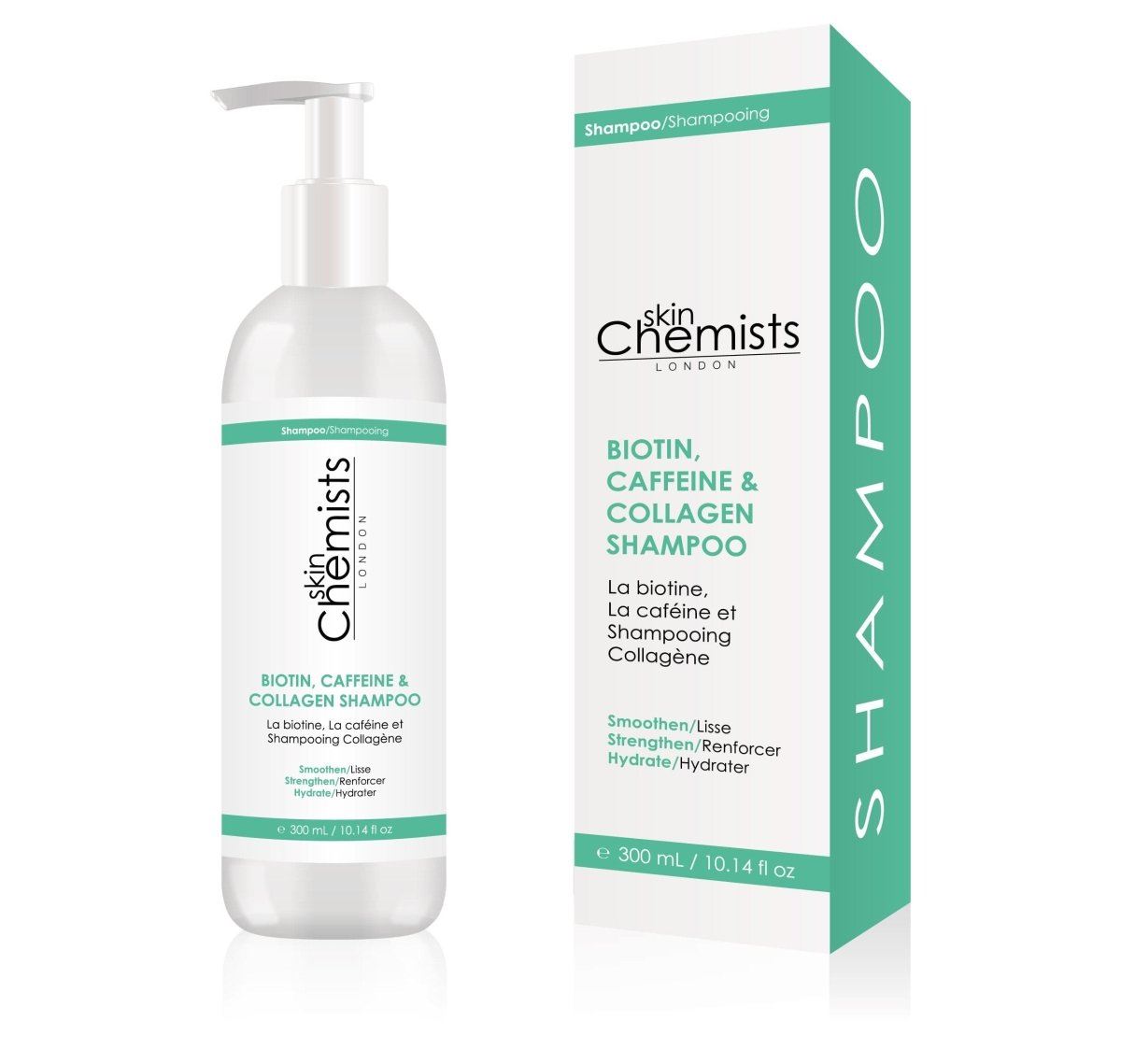 Biotin, Caffeine & Collagen Shampoo 300ml