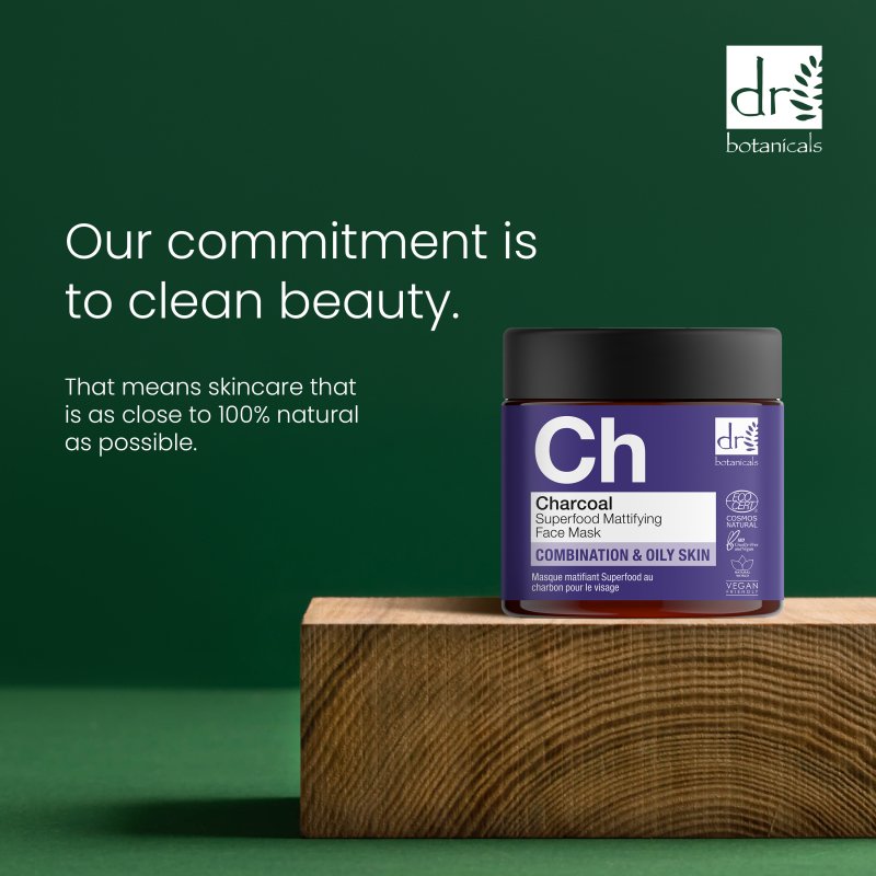 Charcoal Superfood Mattifying Face Mask 60ml - skinChemists