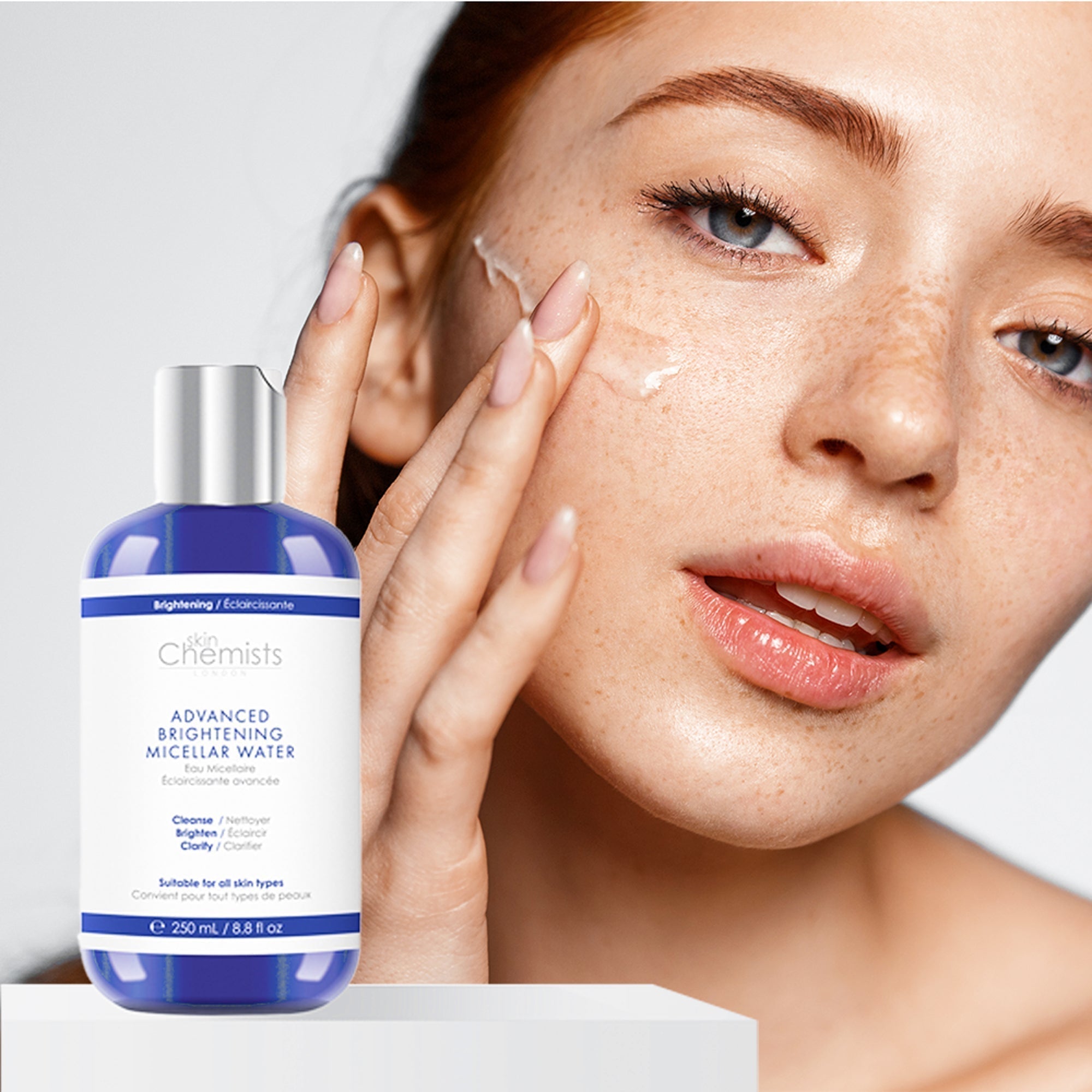 skinChemists Advanced Brightening Marine Micellar Water 250ml Twin Savings Pack
