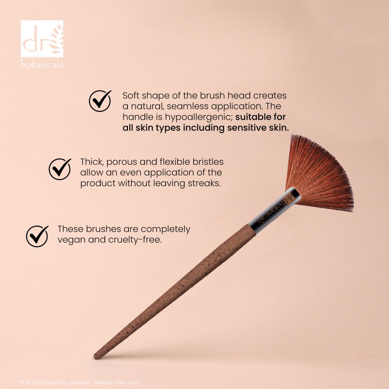 Coffee Ground Fan Brush - skinChemists