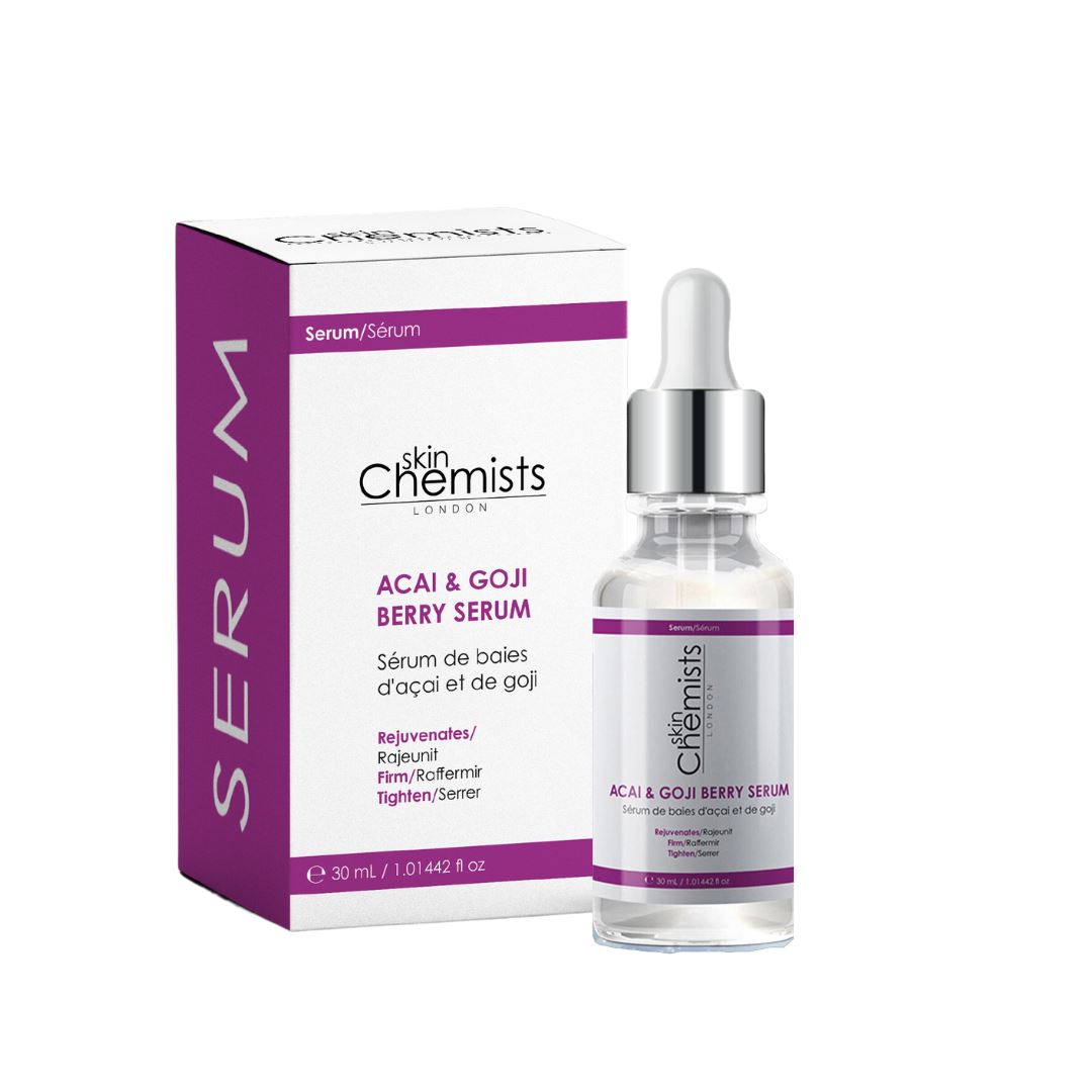 skinChemists Acai & Goji Berry Serum 30ml Twin Value Savings Pack