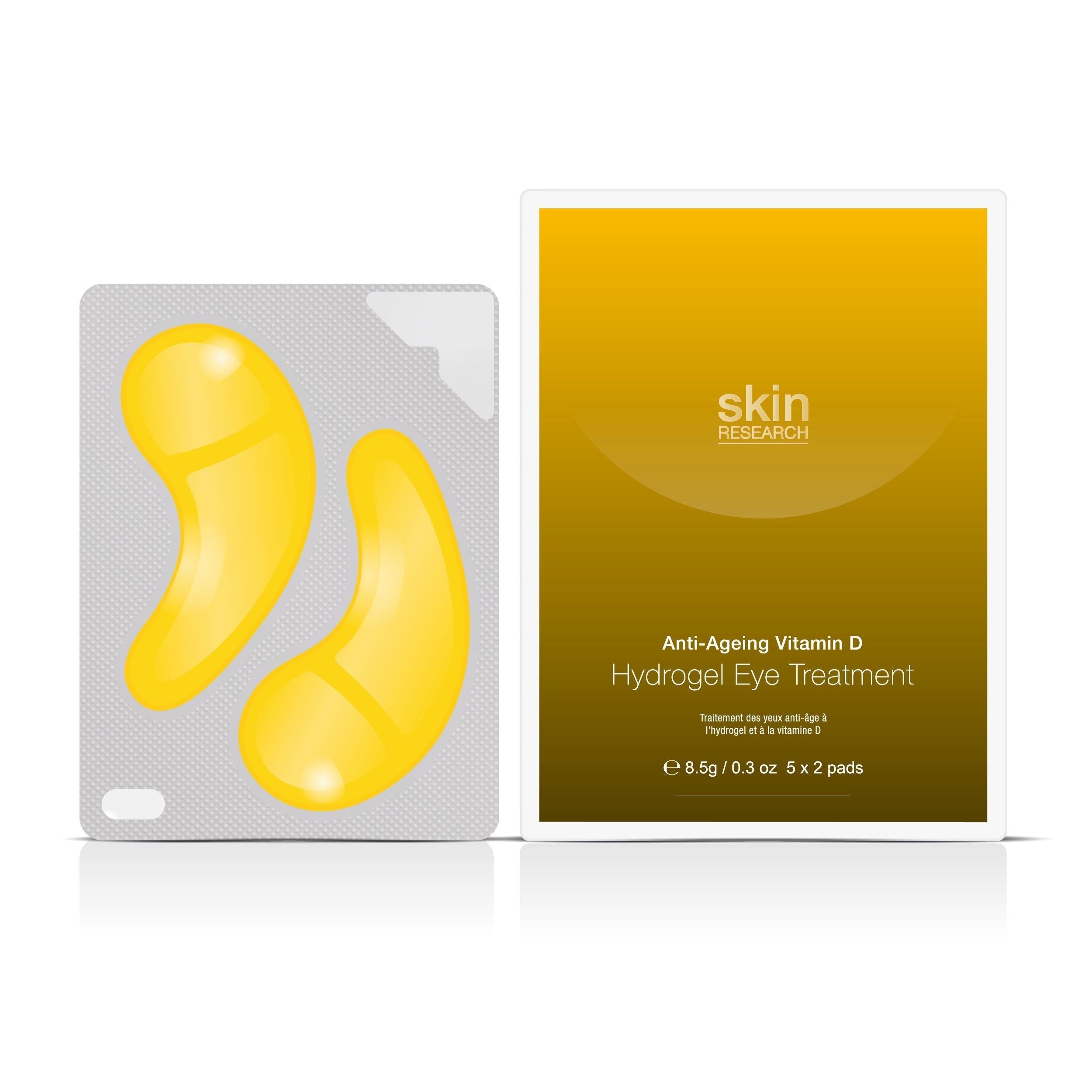Skin Research Anti-Ageing Vitamin D Hydrogel Eye Treatment (5 x 2) Twin Value Savings Pack
