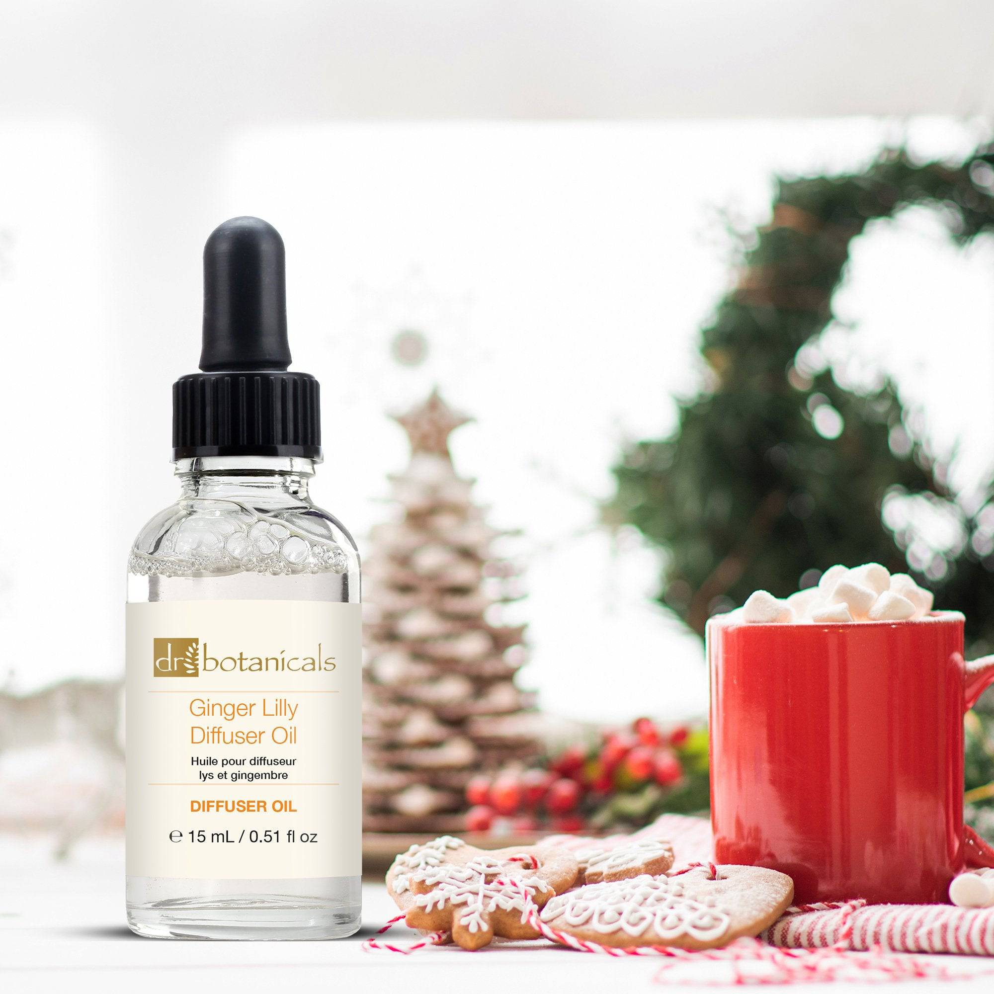 Dr Botanicals Exotic Ginger Lilly Diffuser Oil 15ml Twin Value Savings Pack - skinChemists