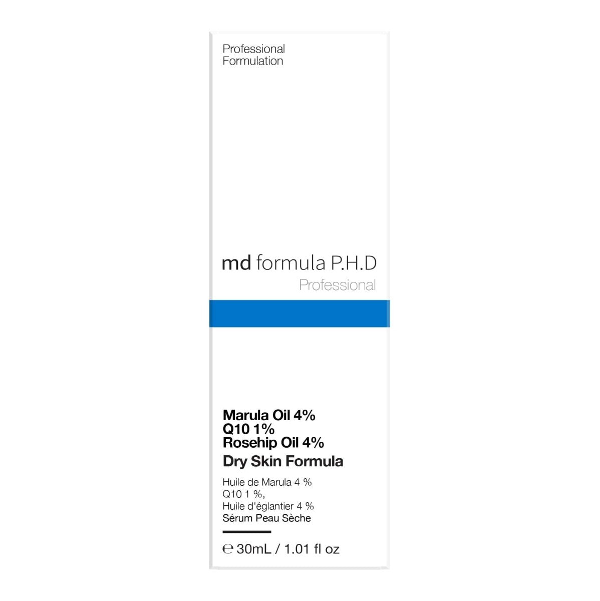 Dry Skin Serum Marulua Oil 4%, Q10 1%, Rosehip Oil 4% 30ml