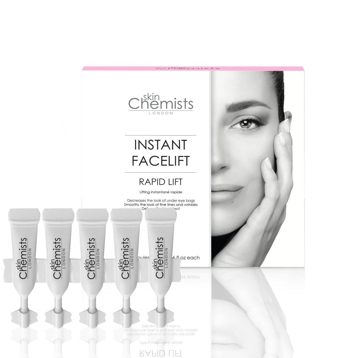 skinChemists Advanced Facelift Serum with Hyaluronic Acid & Peptides