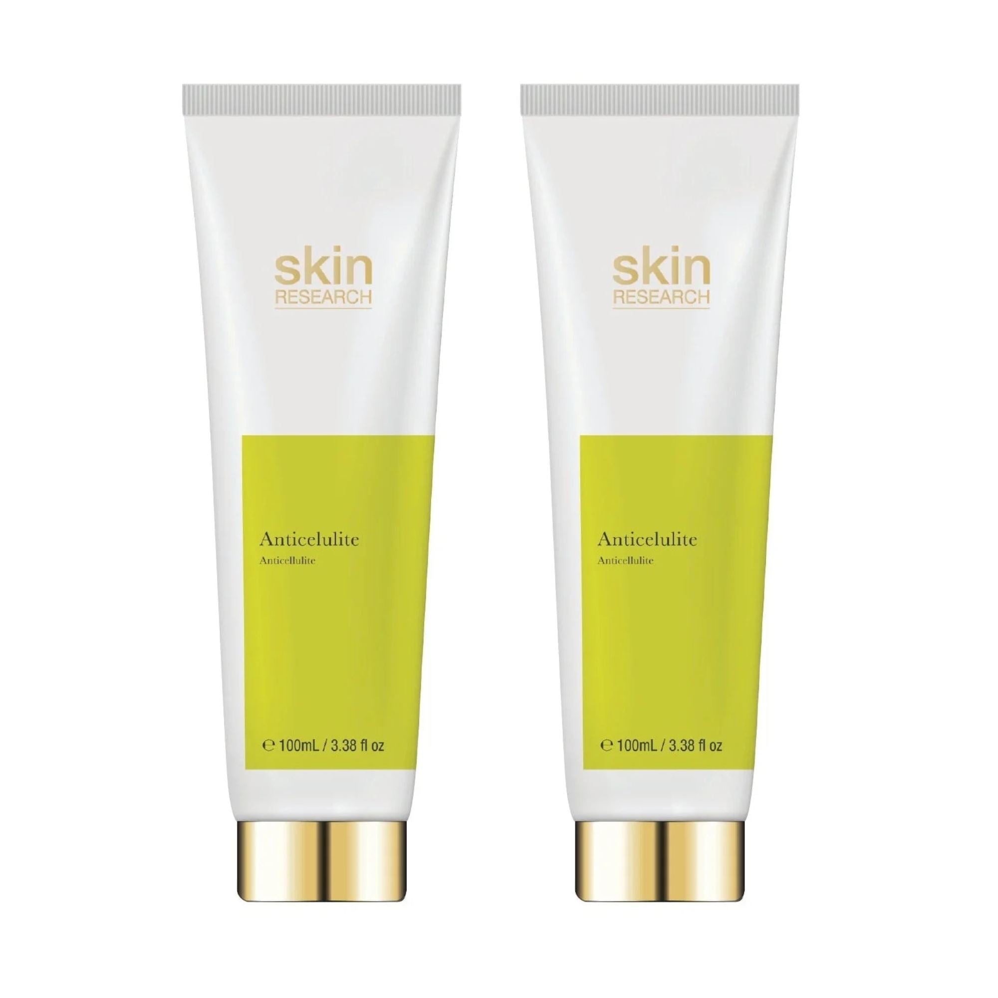 Skin Research Anticelulite Cream 100ml Twin Value Savings Pack