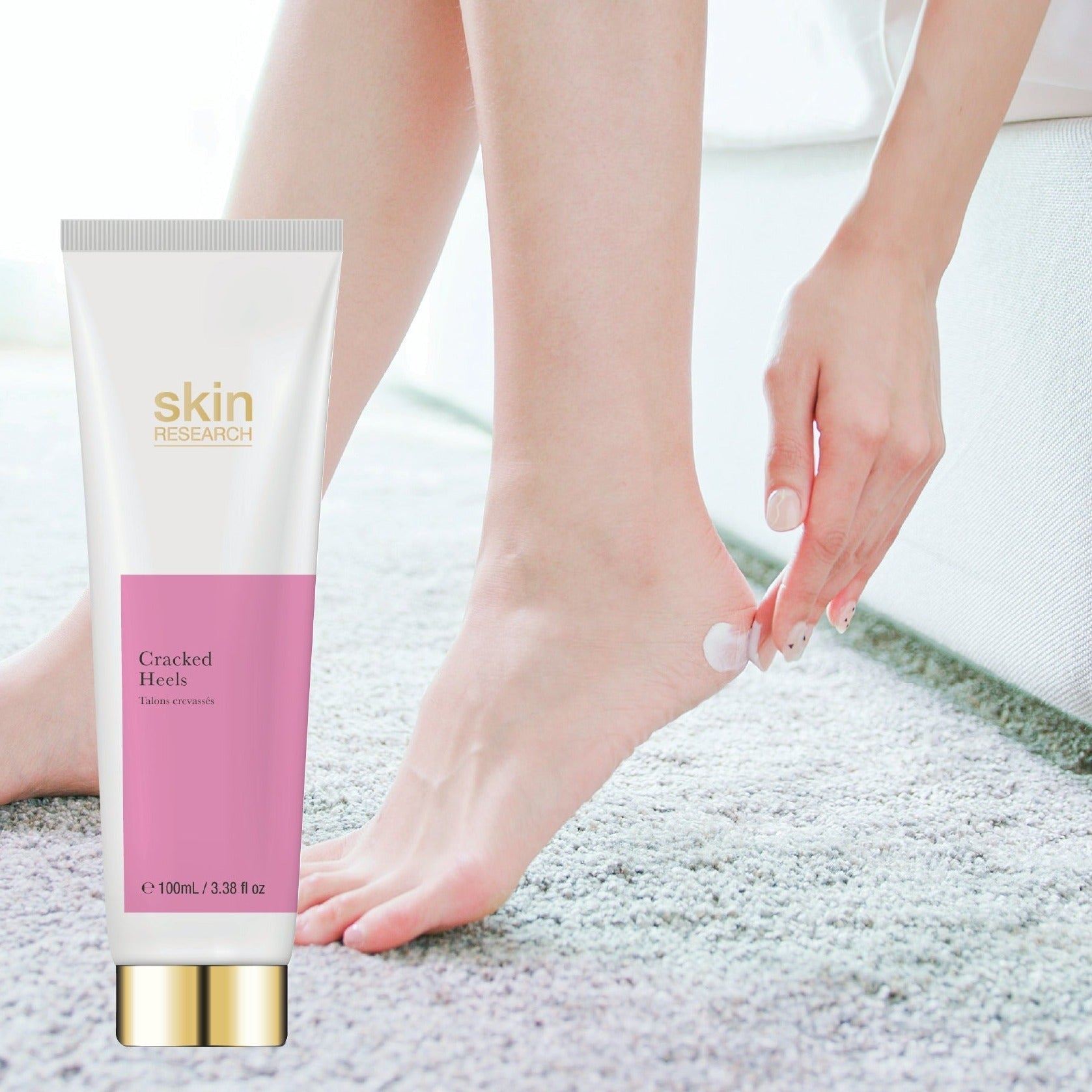 Skin Research Cracked Heels 100ml Twin Value Savings Pack