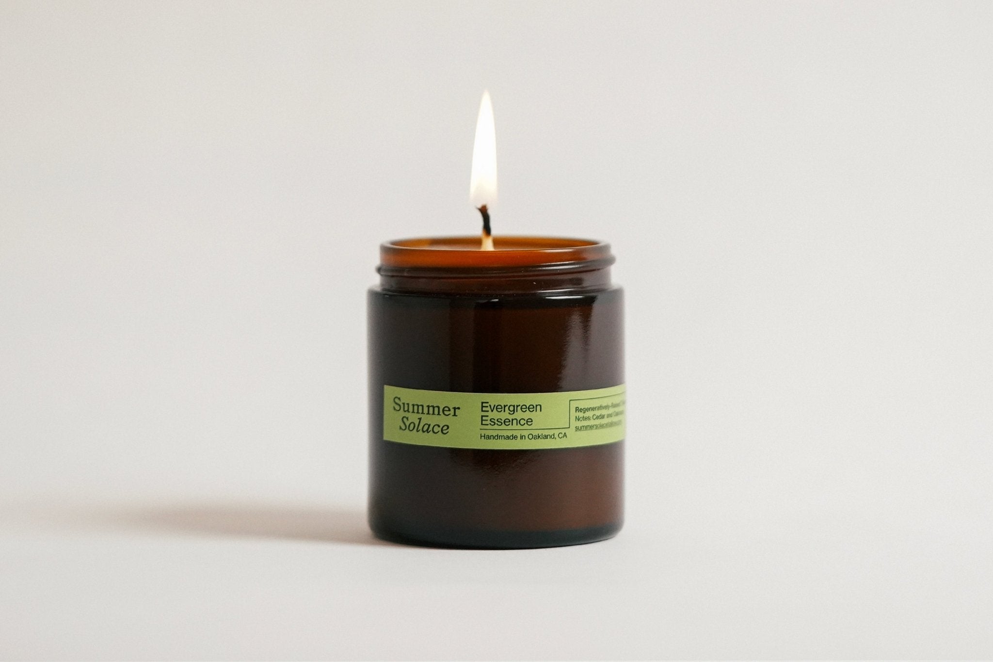Evergreen Essence – Travel Candle | Cedar & Oakmoss