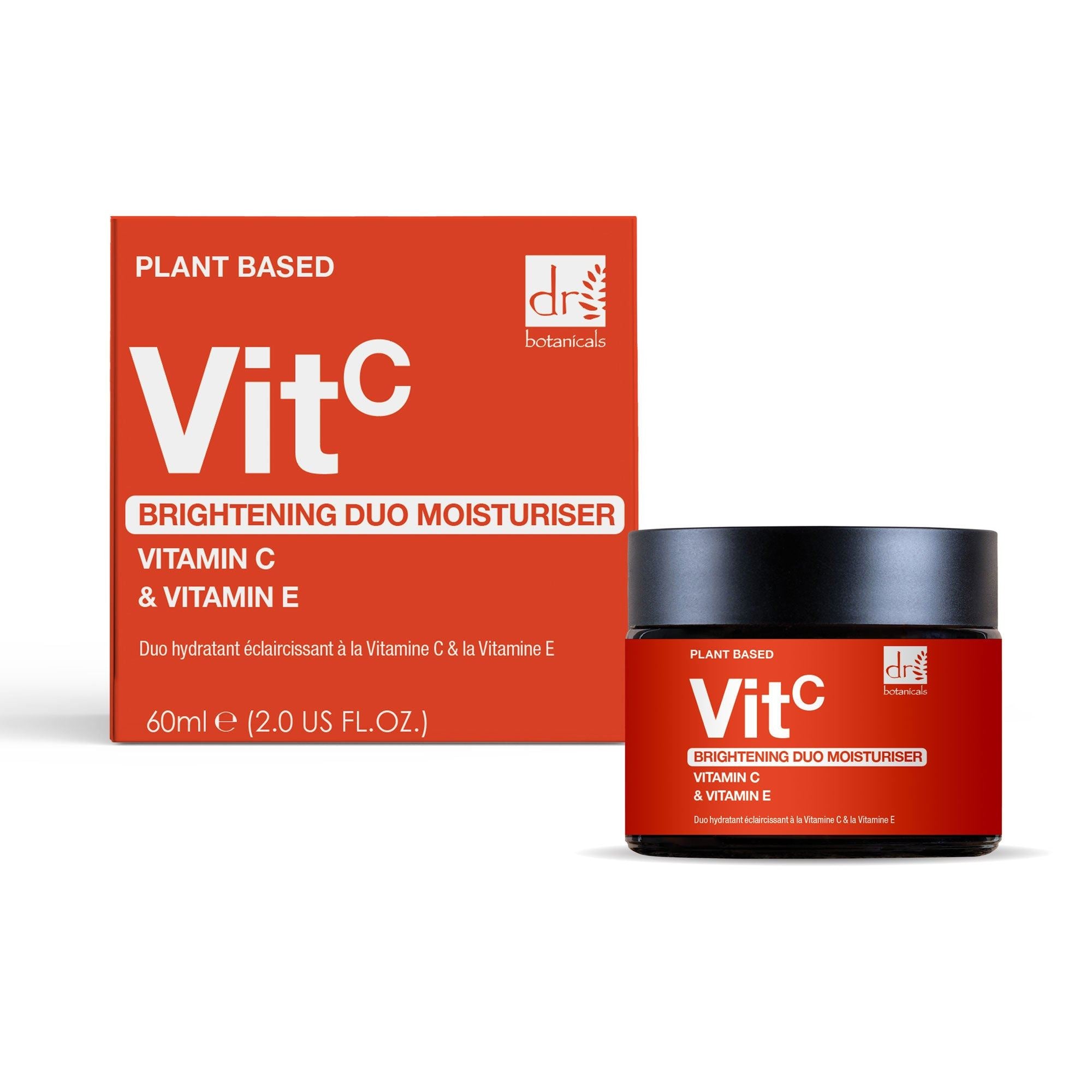 Dr Botanicals Vitamin C Duo Moisturiser & Facial Serum Kit