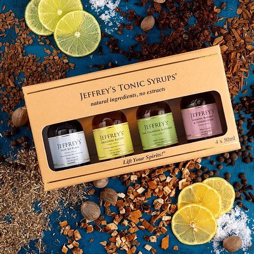 Jeffrey's Tonic Syrups Gift Box