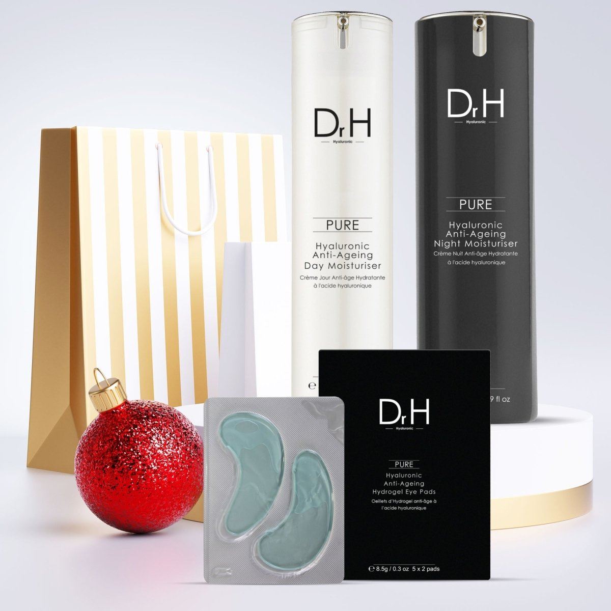 Hyaluronic Anti-Ageing Day & Night Trio Kit