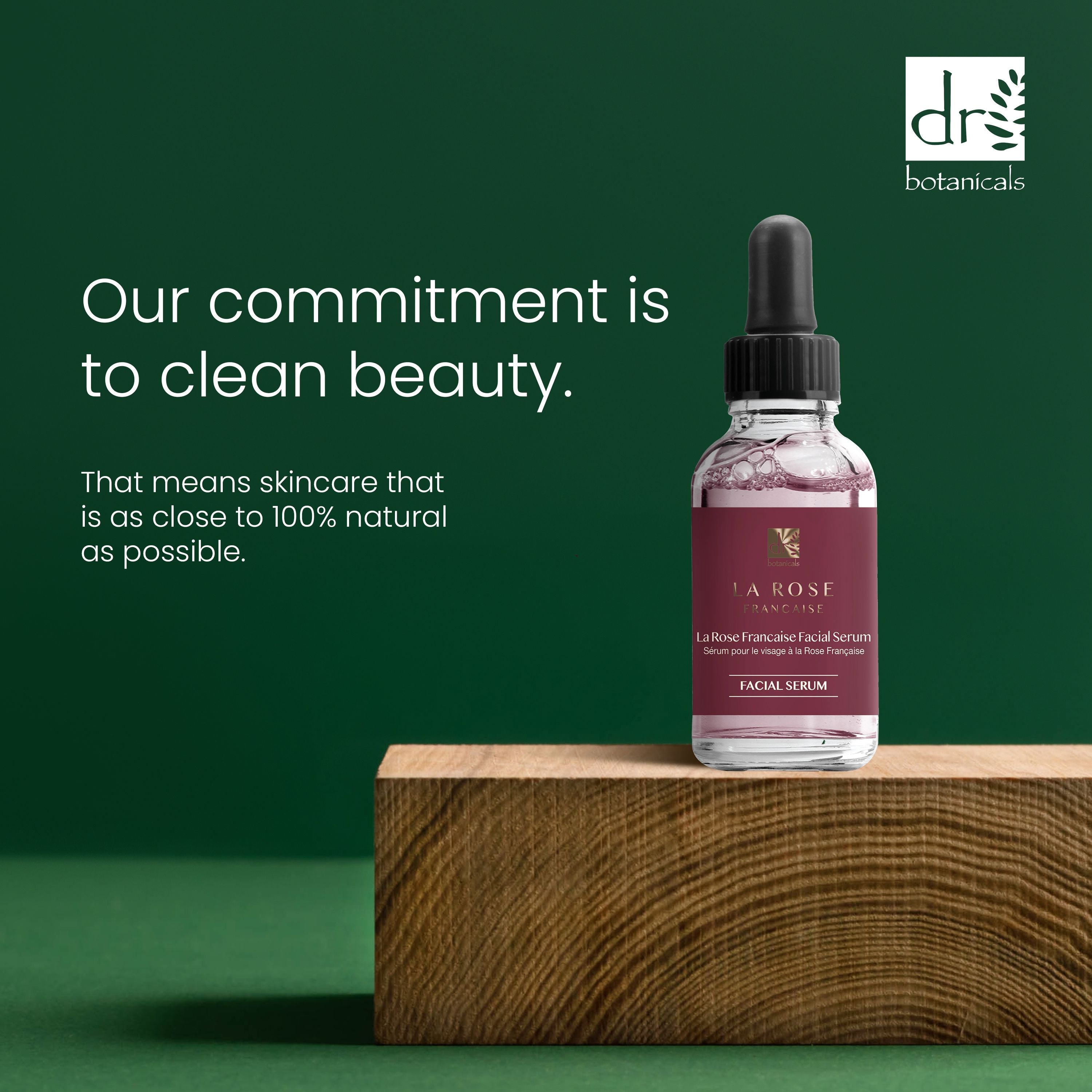 Dr Botanicals La Rose Francaise Facial Serum 30ml Twin Value Savings Pack - skinChemists