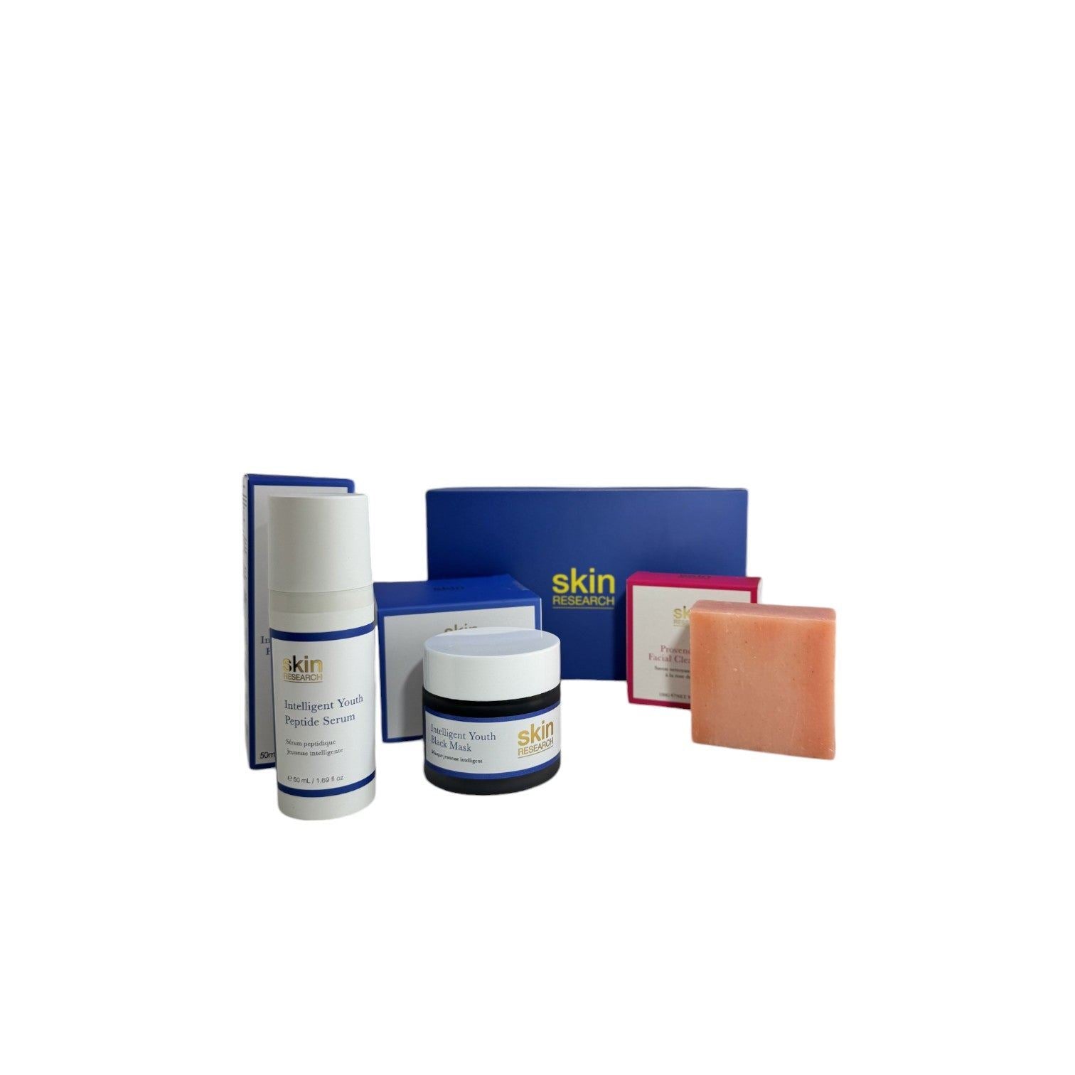 Skin Research Anti-Ageing Intelligent Youth Peptide Skincare Gift Set