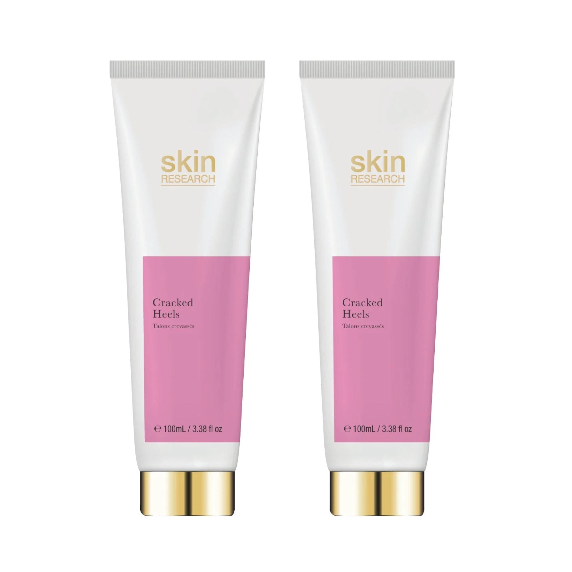 Skin Research Cracked Heels 100ml Twin Value Savings Pack