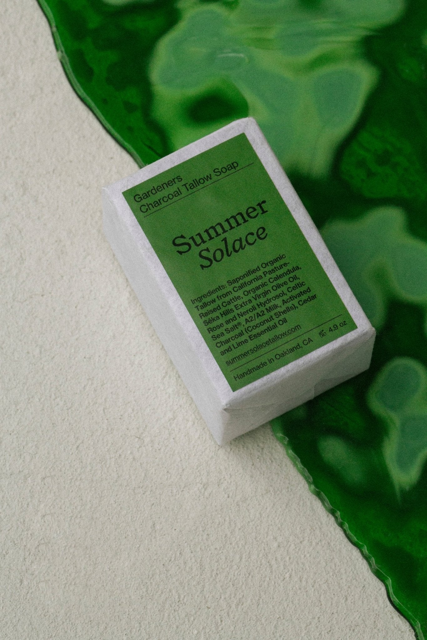 Gardener’s Charcoal Soap – Deep Cleansing Bar | Cedar & Lime