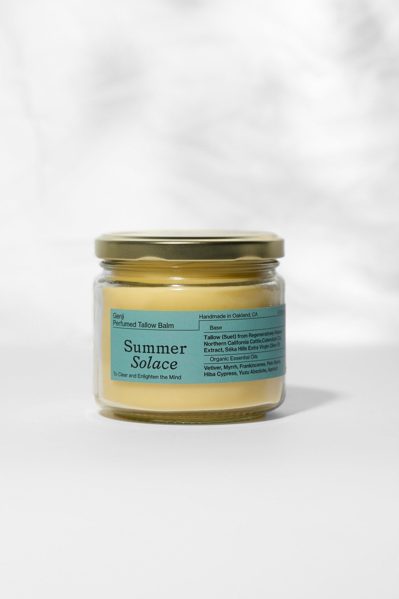 Genji Tallow Balm with Vetiver, Apricot & Palo Santo