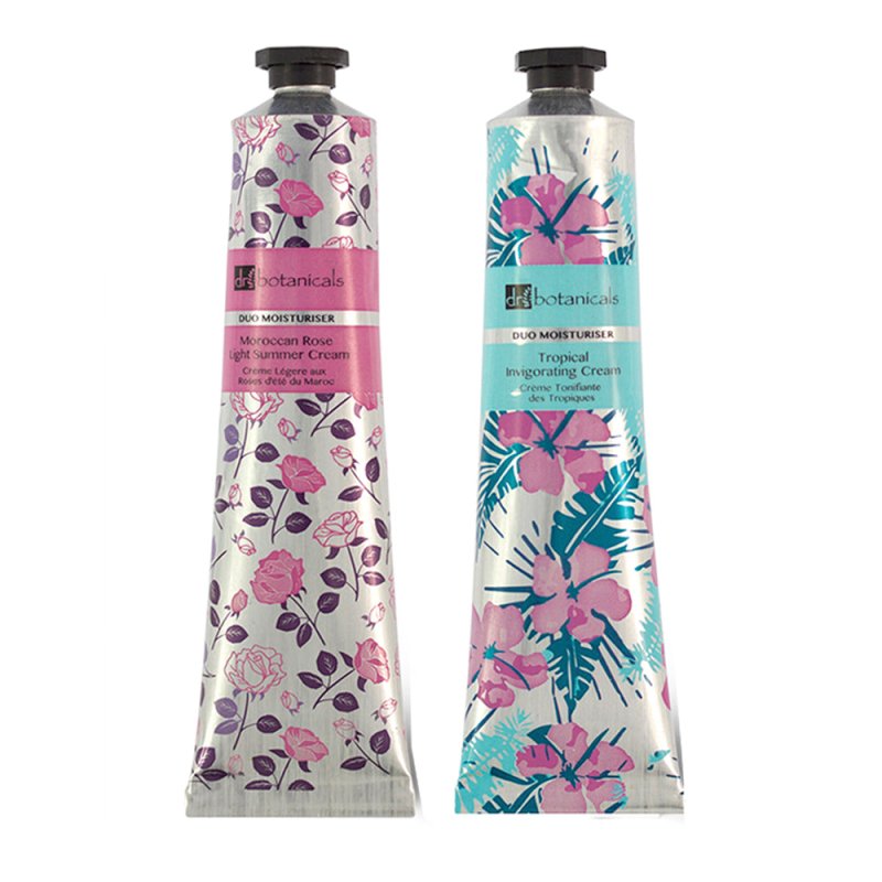 Flower blossom collection : Moroccan rose summer duo cream 50ml + Tropical Invigoration Duo cream 50ml" - skinChemists