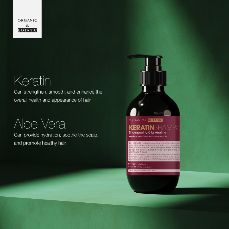 Keratin Shampoo 500ml - skinChemists