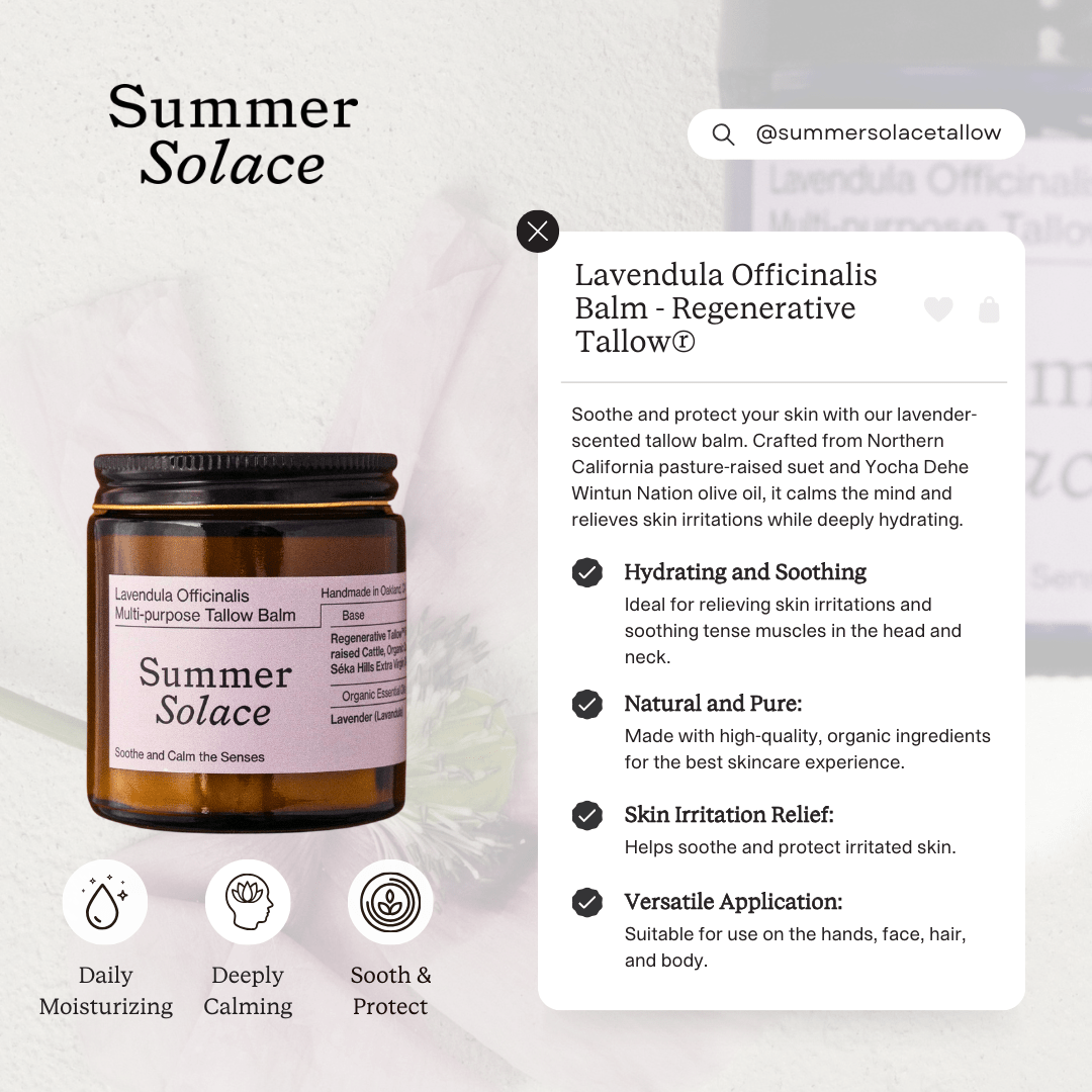 Lavendula Balm – Calming Floral Blend | Lavender & Golden Champa
