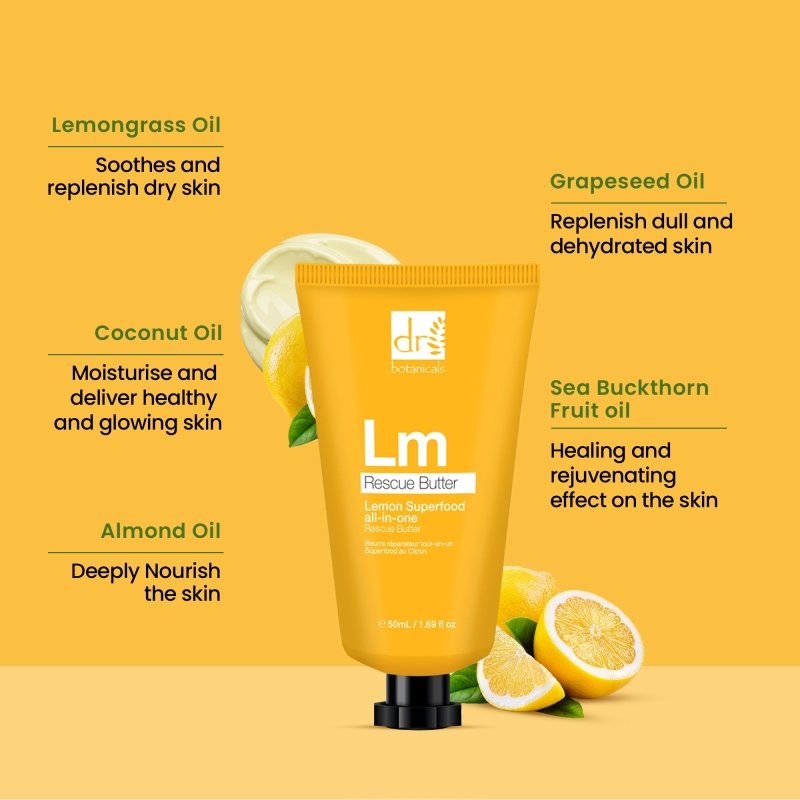 Lemon Superfood All-In-One Rescue Butter 50ml - skinChemists