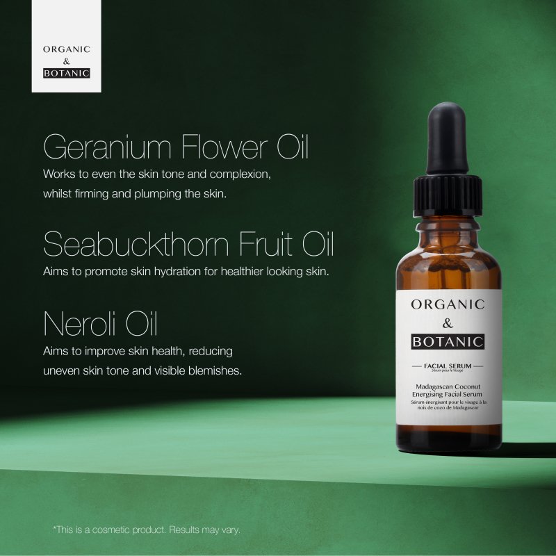 Madagascan Coconut Facial Serum 30ml - skinChemists