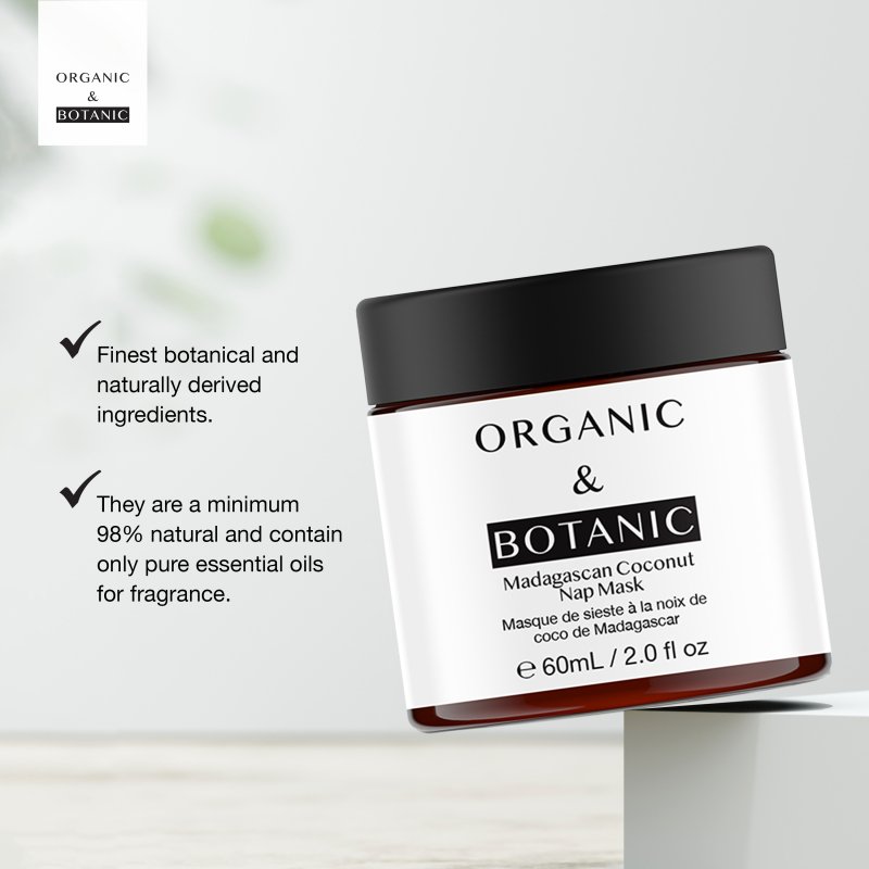 Madagascan Coconut Hydrating Nap Mask - 60ml - Revitalizing & Replenishing with Vitamin C for Radiant, Dewy Skin - skinChemists