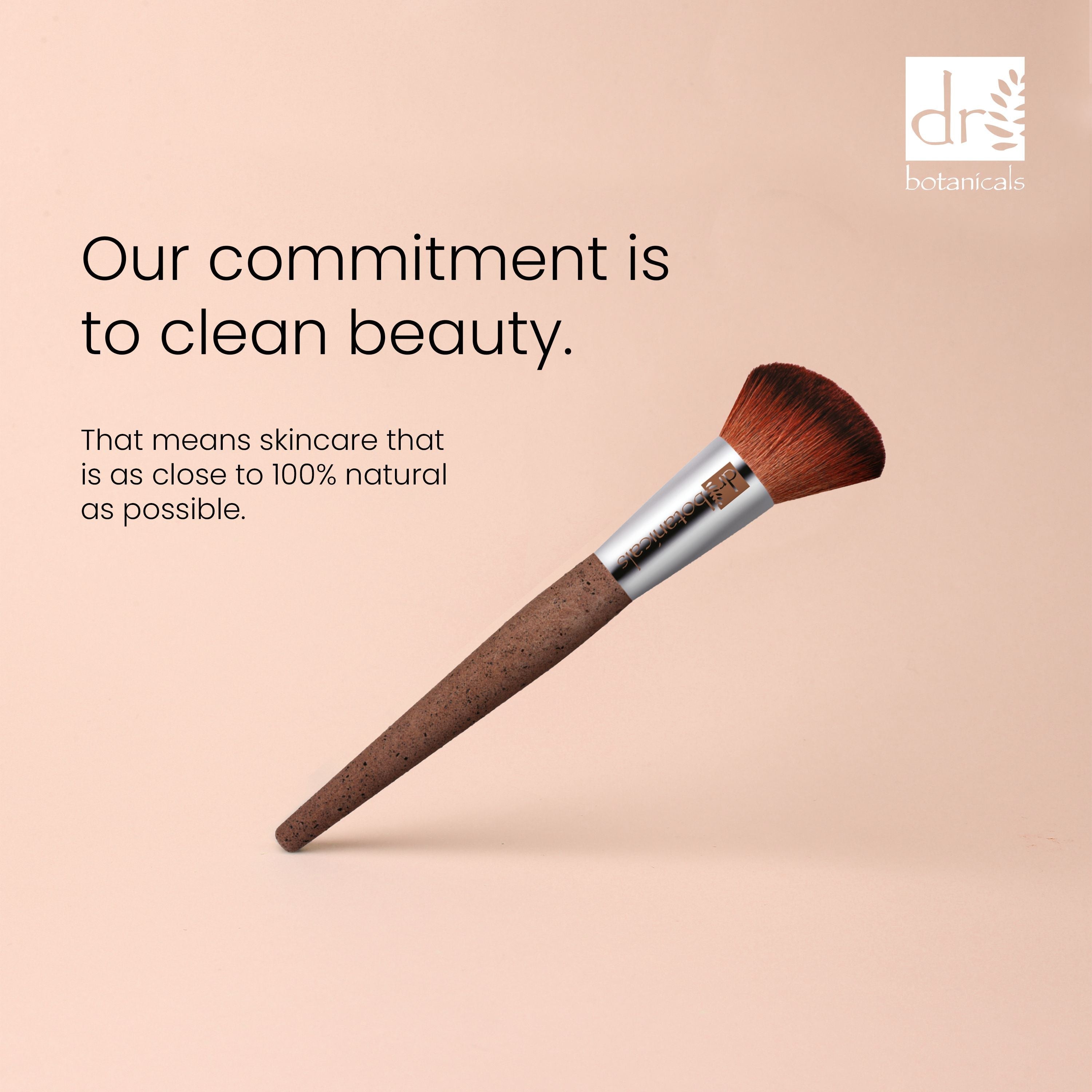 Dr Botanicals Coffee Ground Blush Brush Twin Value Savings Pack - skinChemists