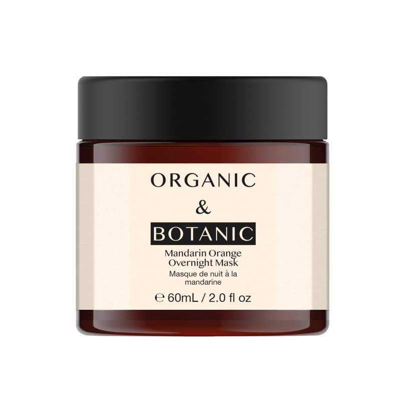 Mandarin Orange Brightening Overnight Mask - 60ml - Revitalizing & Hydrating with Vitamin C & Sea Buckthorn for Radiant, Even-Toned Skin - skinChemists