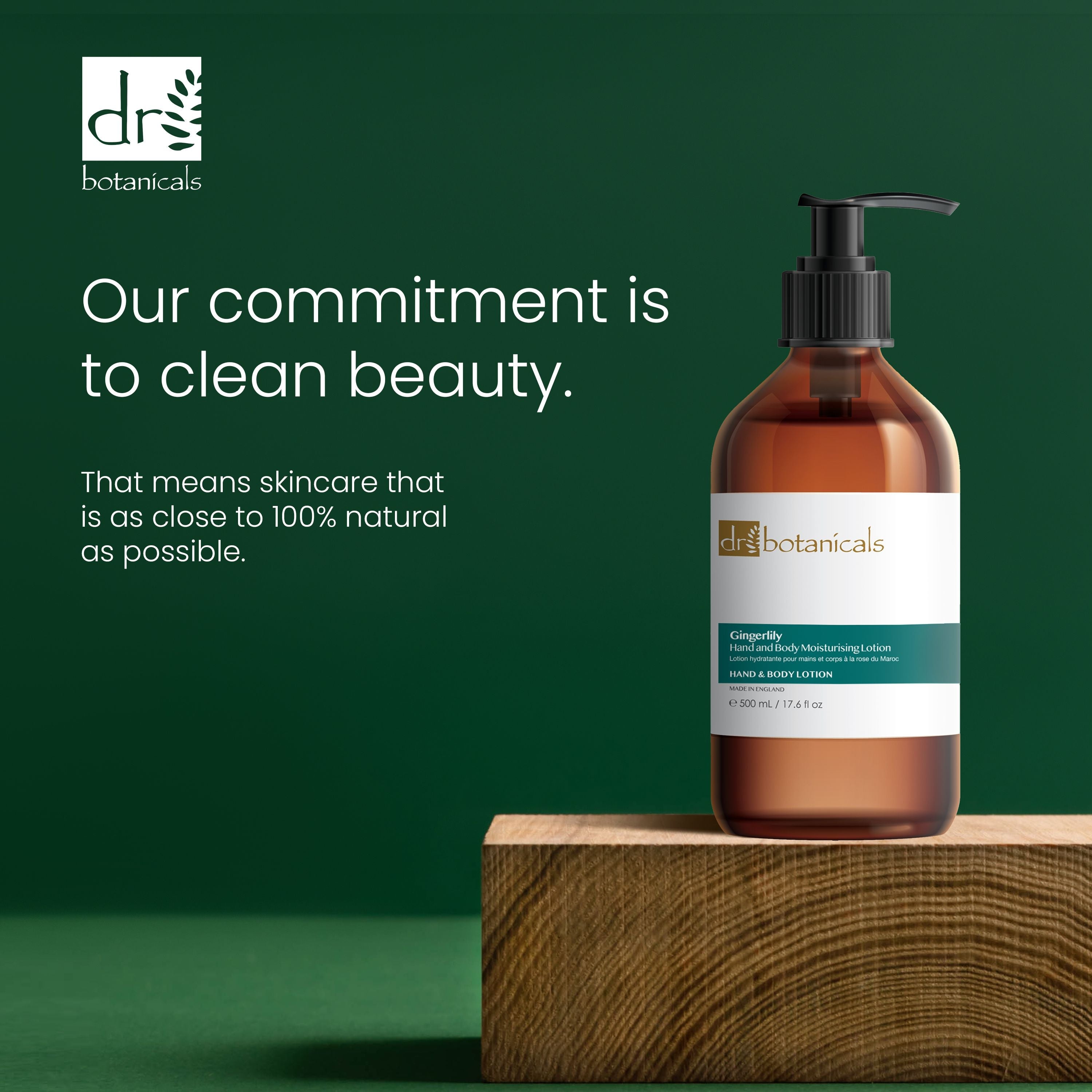 Dr Botanicals Gingerlily Hand & Body Moisturising Lotion 500ml Twin Value Savings Pack - skinChemists