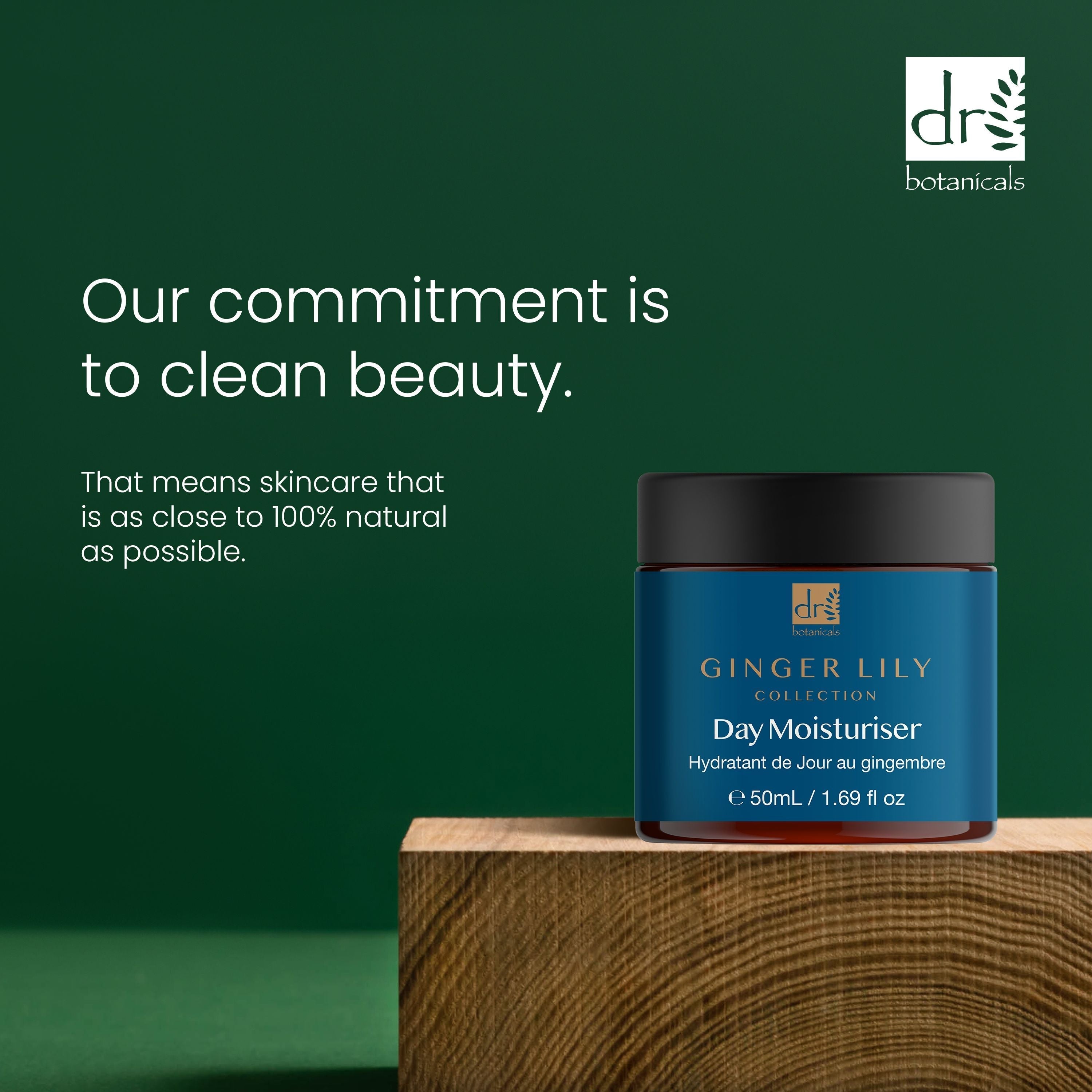 Dr Botanicals Gingerlily Day Moisturiser 50ml Twin Value Savings Pack - skinChemists