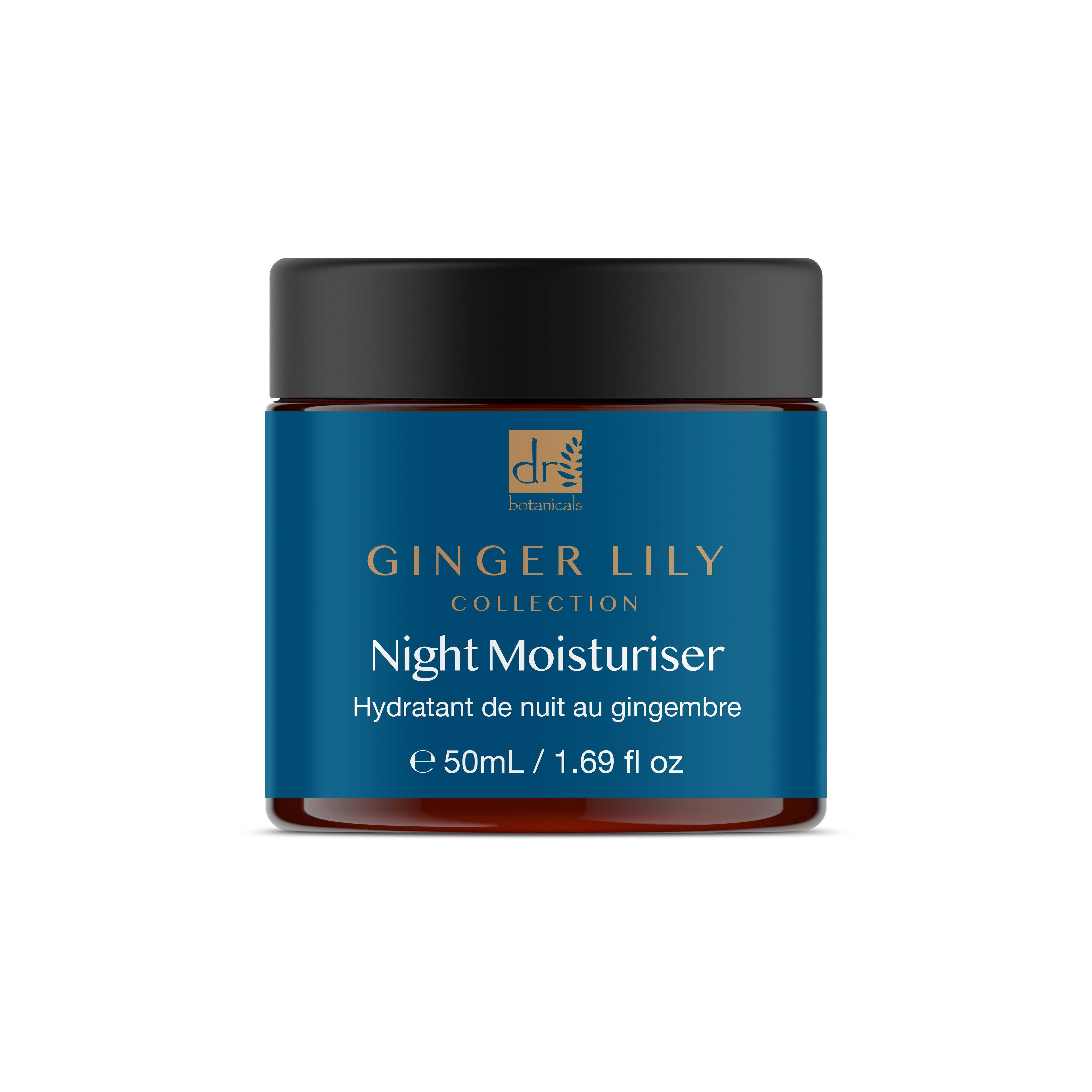 Dr Botanicals Gingerlily Night Moisturiser 50ml Twin Value Savings Pack - skinChemists