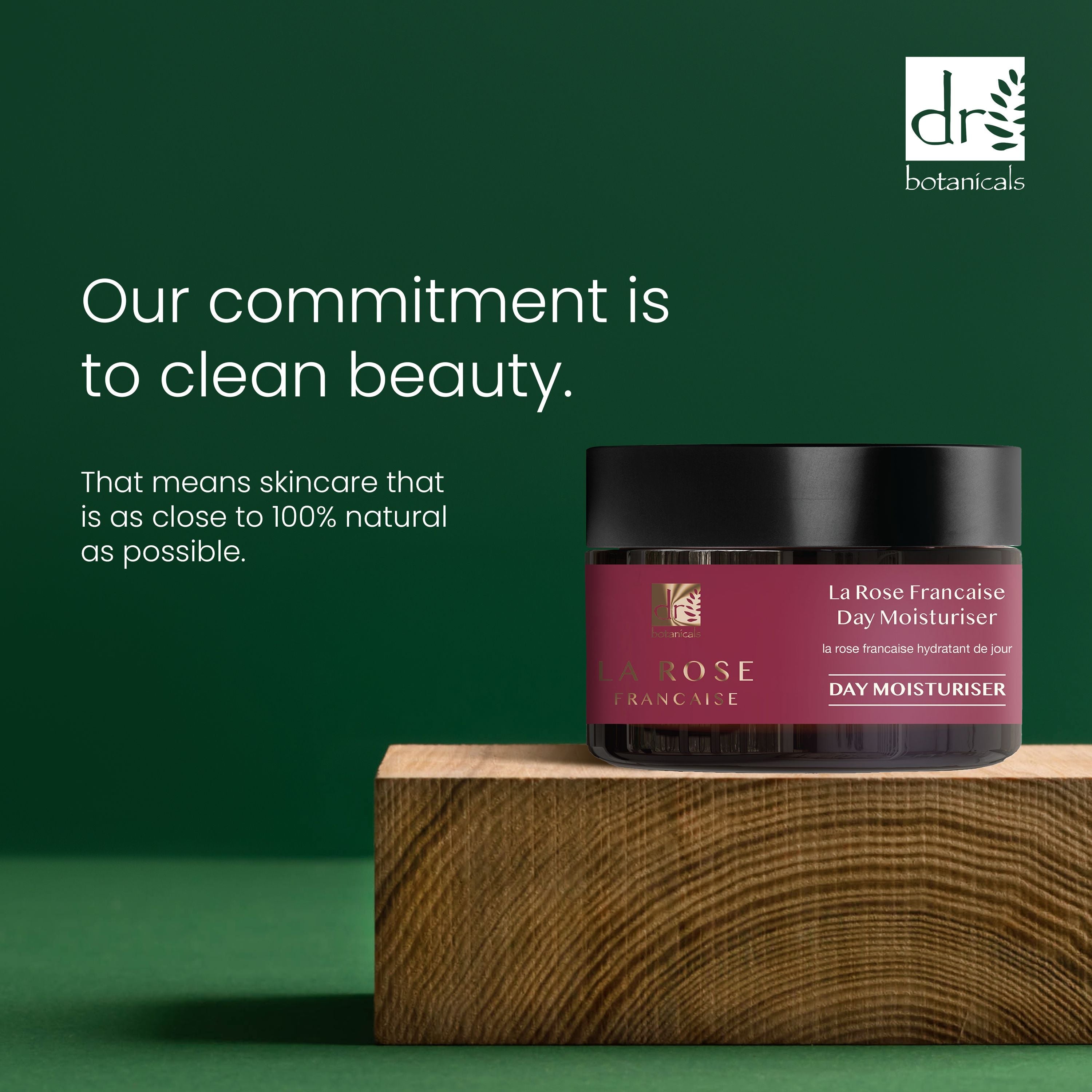 Dr Botanicals La Rose Francaise Day Moisturiser 50ml Twin Value Savings Pack - skinChemists