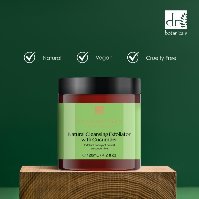 Natural Cleansing Exfoliator with Cucumber 120ml - skinChemists