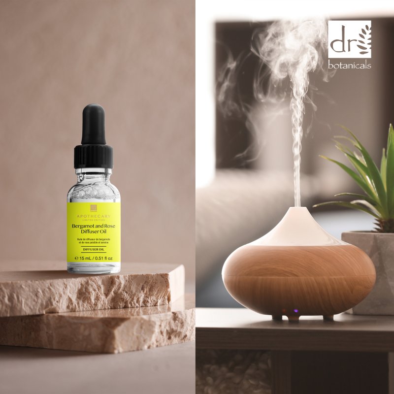 Peaceful & Serene Bergamot & Rose Diffuser Oil 15ml - skinChemists