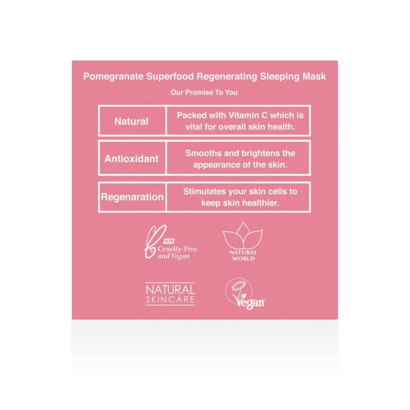 Pomegranate Superfood Regenerating Sleeping Mask 60ml - skinChemists