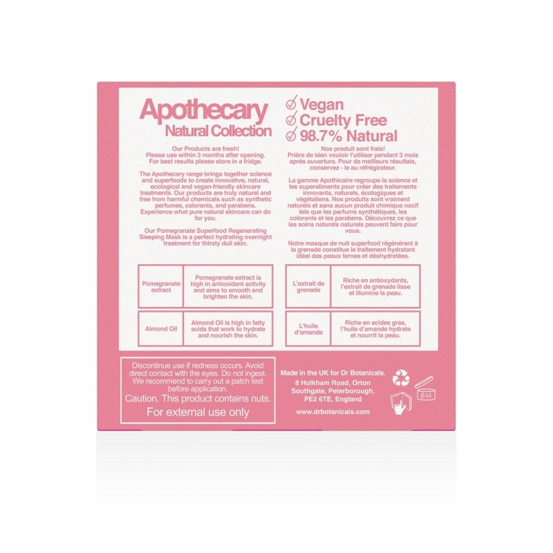 Pomegranate Superfood Regenerating Sleeping Mask 60ml - skinChemists