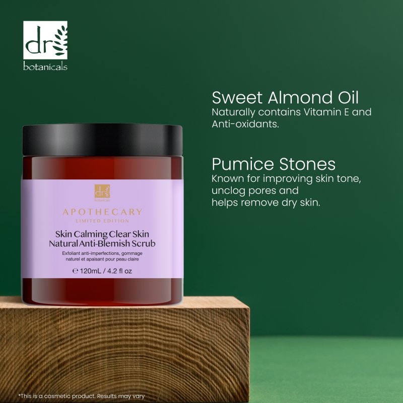 Skin Calming Clear Skin Natural Anti-Blemish Scrub 120ml - skinChemists