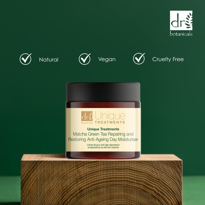 Unique Treatments Matcha Green Tea Repairing And Restoring Anti-Ageing Day Moisturiser 60ml - skinChemists