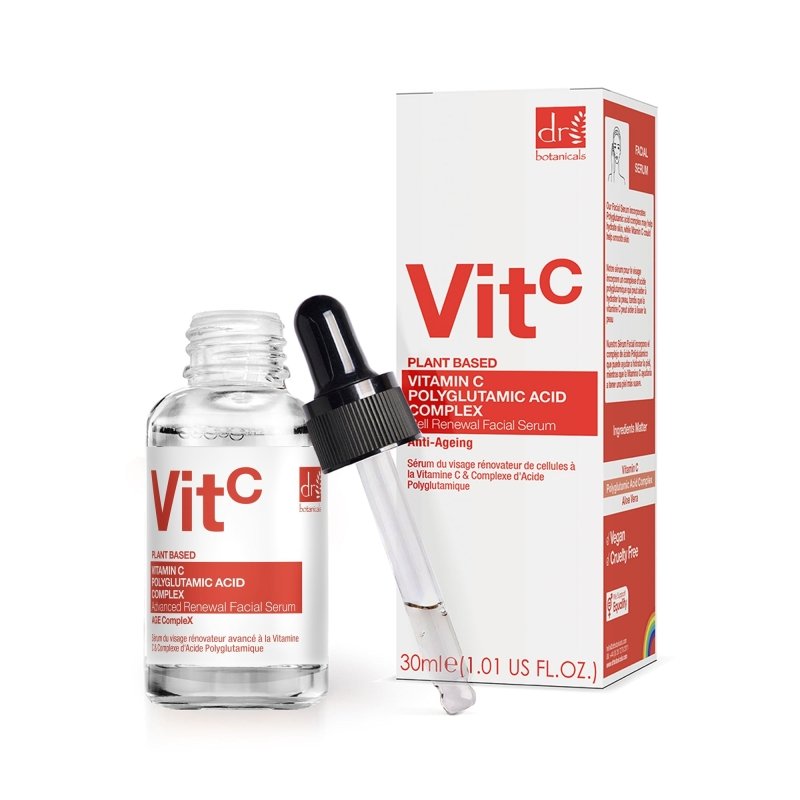 Vitamin C 3% & Polyglutamic Acid Complex 1% & Brightening Facial Serum 30ml - skinChemists