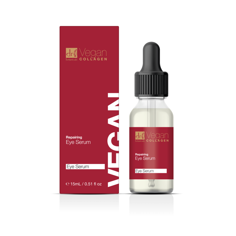 Vitamin C & Hyaluronic Acid Anti-ageing Facial Serum 30ml + Vegan Collagen Repairing Eye Serum. - skinChemists
