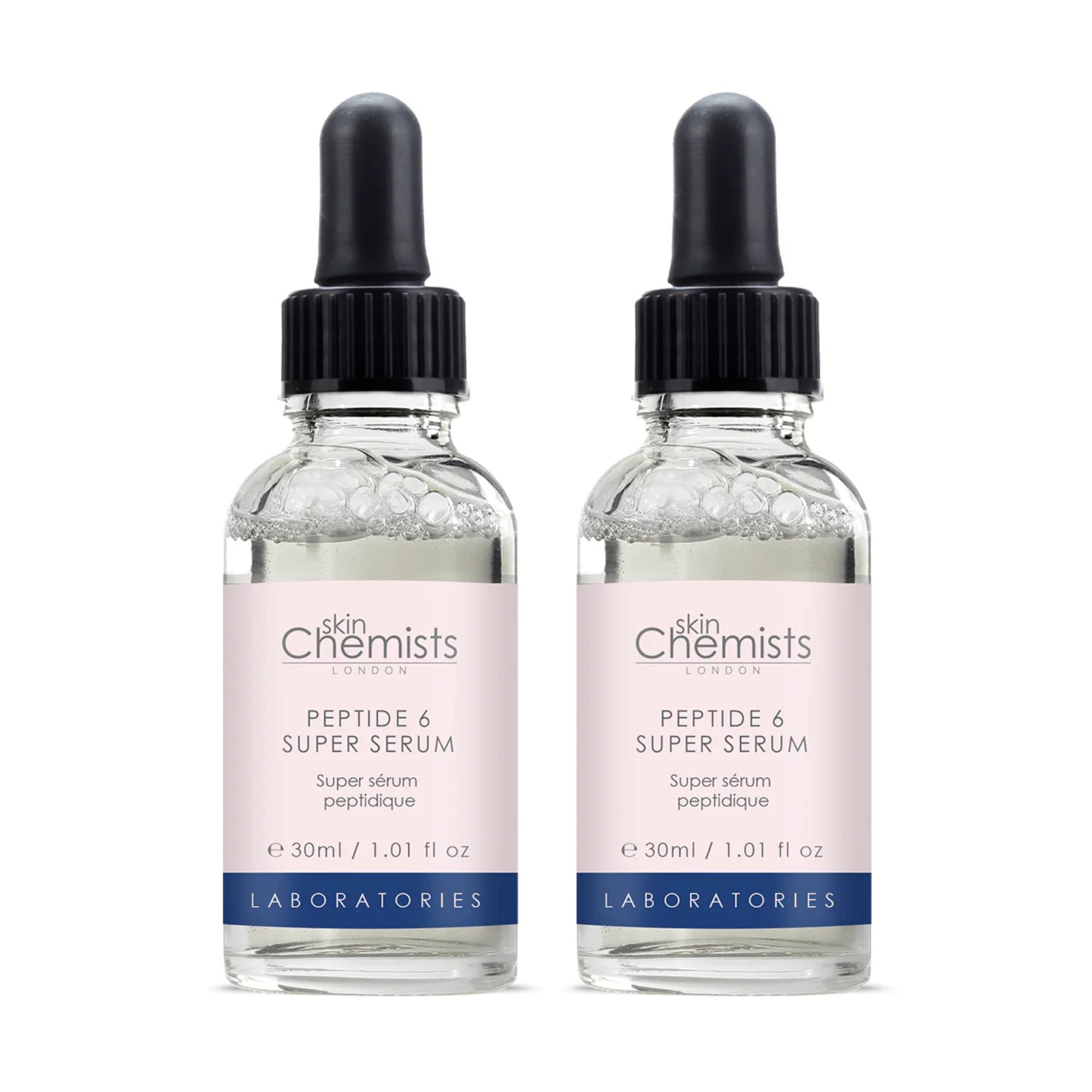 skinChemists Peptide 6 Super Serum 30ml Twin Value Savings Pack